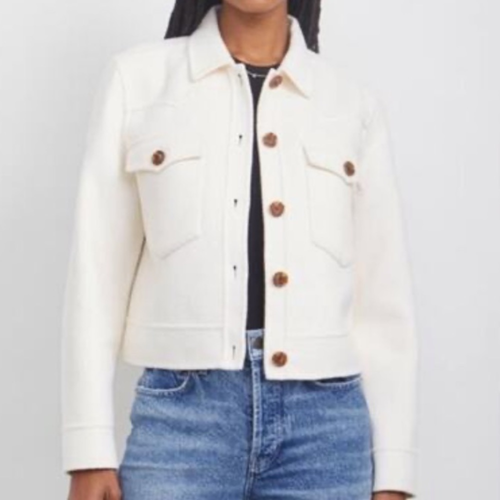 Rails Easton Jacket‎ in White